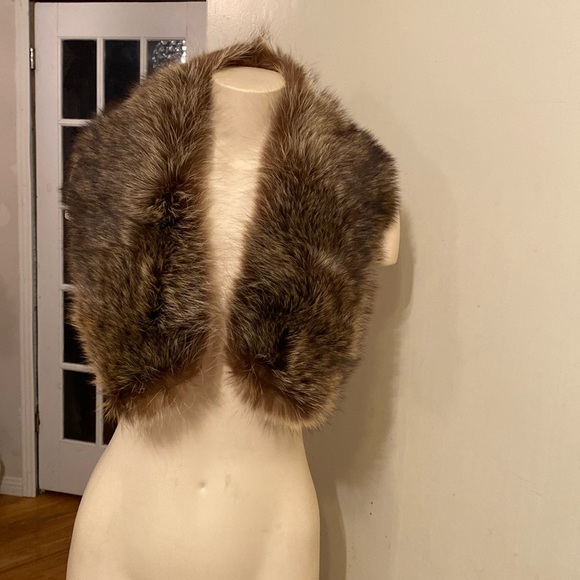 Real fur collar - Picture 1 of 10